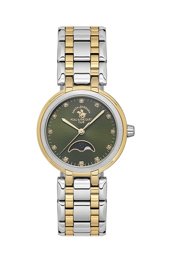 [SB.1.10556] Santa Barbara Polo & Racquet Club Women's Watch stainless steel band - Luxury (SB.1.10556-1)