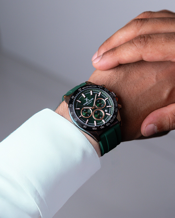 DK.1.13853 Elegant Daniel Klein Men's Watch Silicone Band