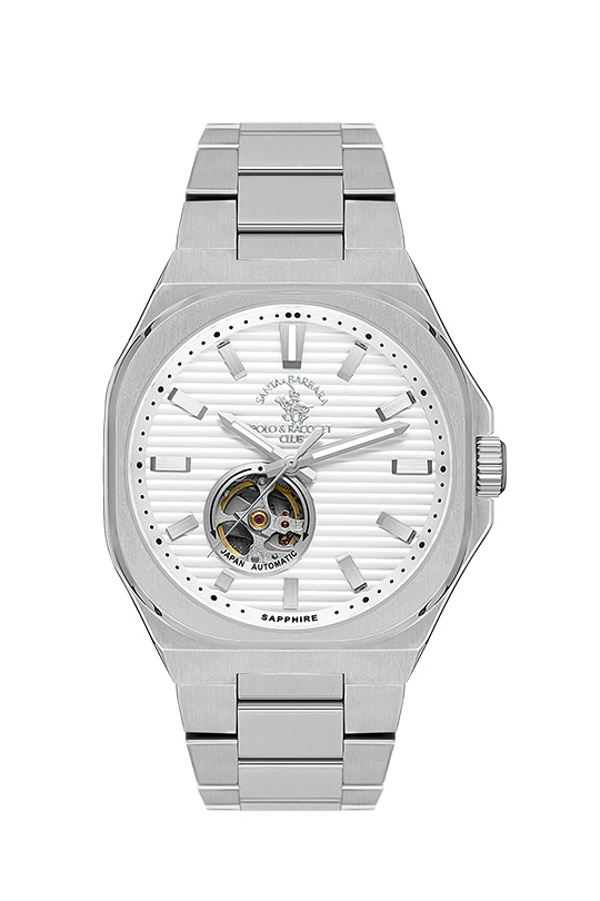 SB.1.10534 Elegant Santa Barbara Polo Men's Watch Stainless Steel Band