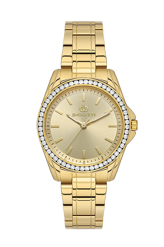 BG.1.10534 Elegant Bigotti Milano Women's Watch Stainless Steel Band