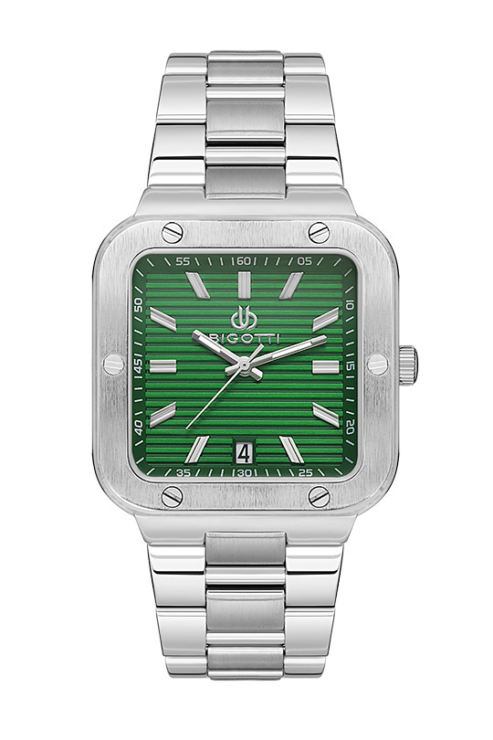 BG.1.10540 Elegant Bigotti Milano Men's Watch Stainless Steel Band