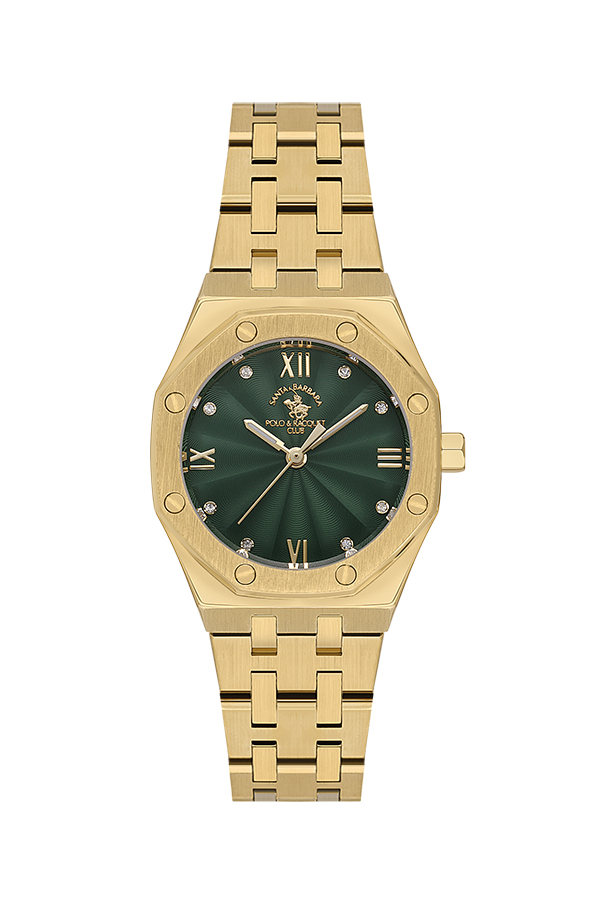 SB.1.10602 Elegant Santa Barbara Polo Women's Watch Stainless Steel Band