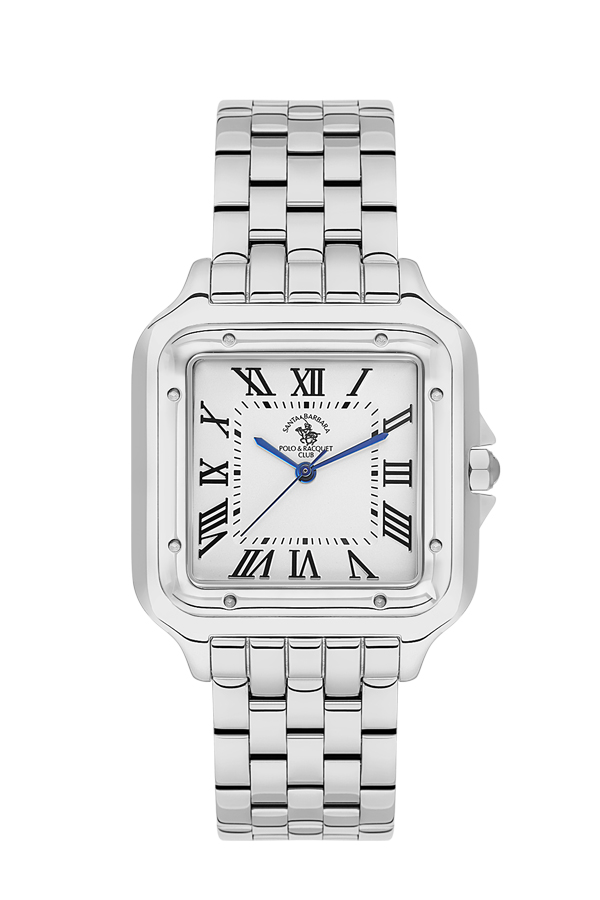 SB.1.10599 Elegant Santa Barbara Polo Men's Watch Stainless Steel Band