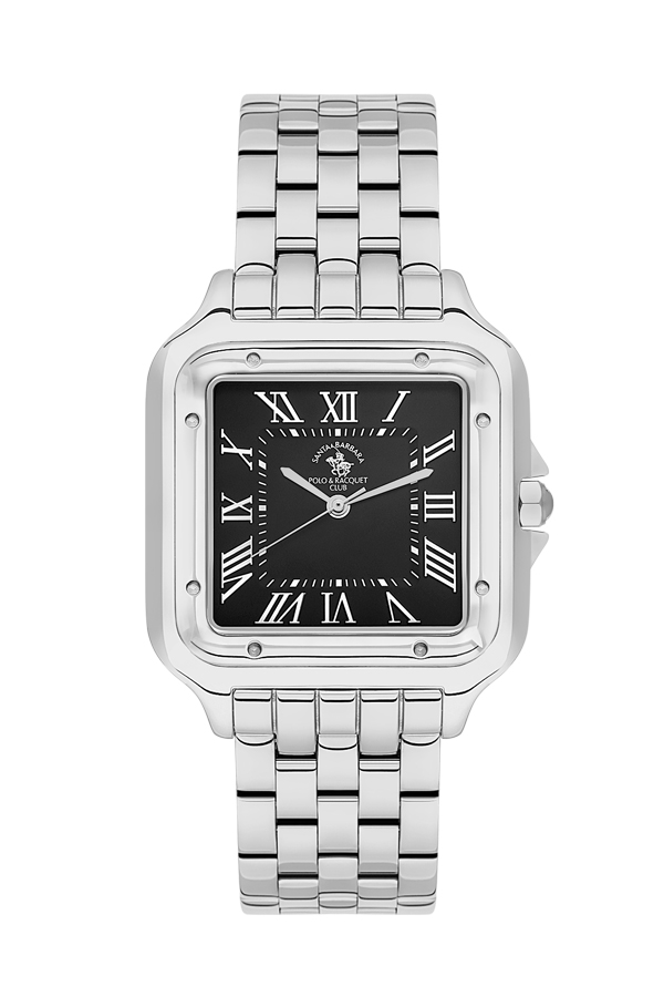 SB.1.10599 Elegant Santa Barbara Polo Men's Watch Stainless Steel Band