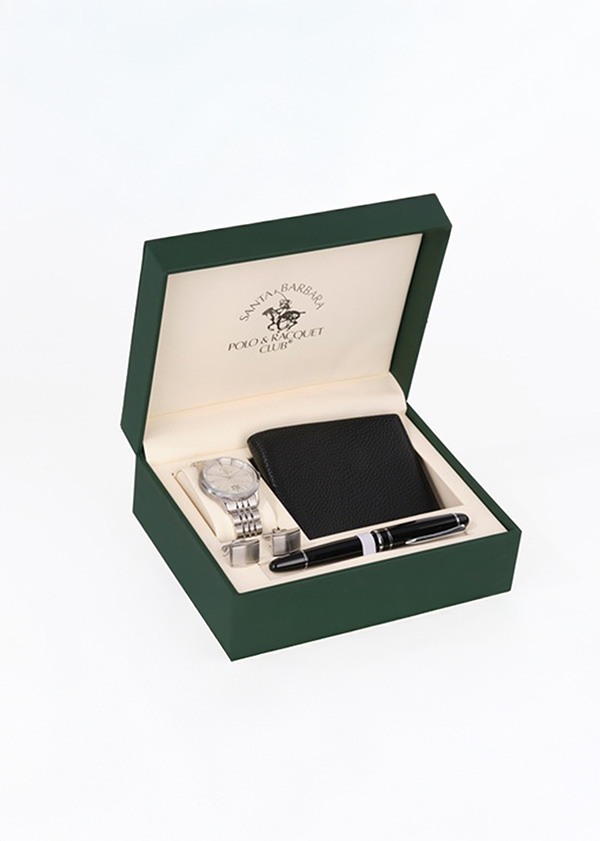 SB.1.10615 Elegant Santa Barbara Polo Men's Watch Stainless Steel Band