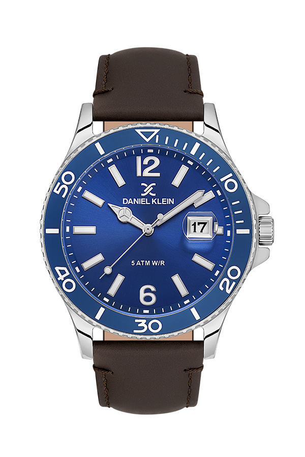 DK.1.13905 Elegant Daniel Klein Men's Watch Genuine Leather Band