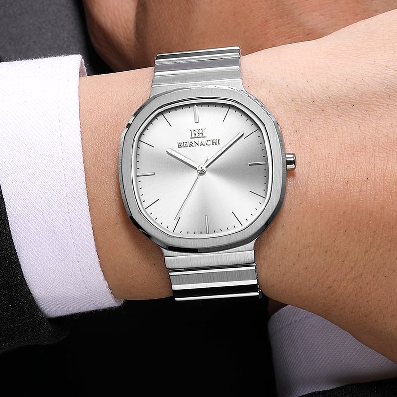 BH289 Elegant Bernacci Men's Watch Stainless Steel Band 