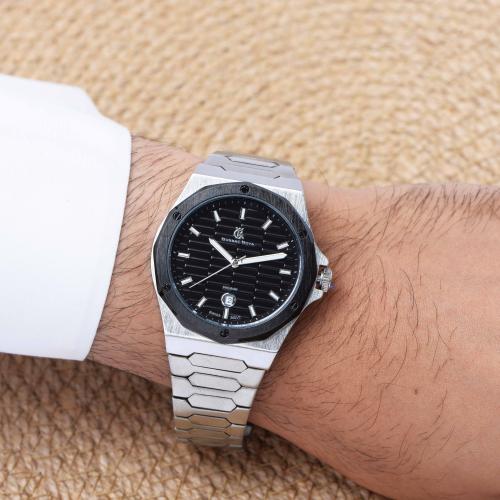 GR19185 Elegant Josal Royal Men's Watch Stainless Steel Band 