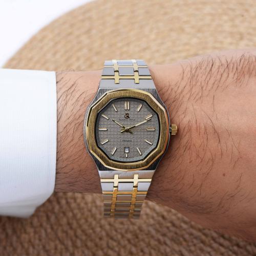 GR19192 Elegant Josal Royal Men's Watch Stainless Steel Band 