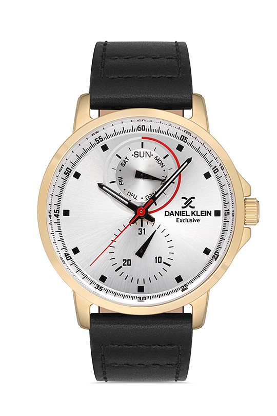 DK.1.12854 Elegant Daniel Klein Men's Watch Genuine Leather Band