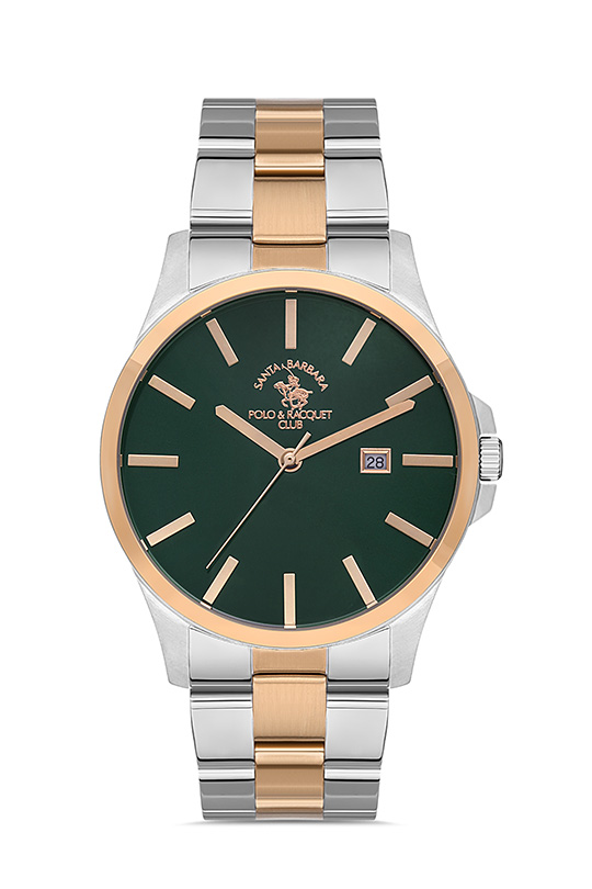 Santa Barbara Polo & Racquet Club Men's Watch stainless steel band - Noble (SB.1.10457-5)