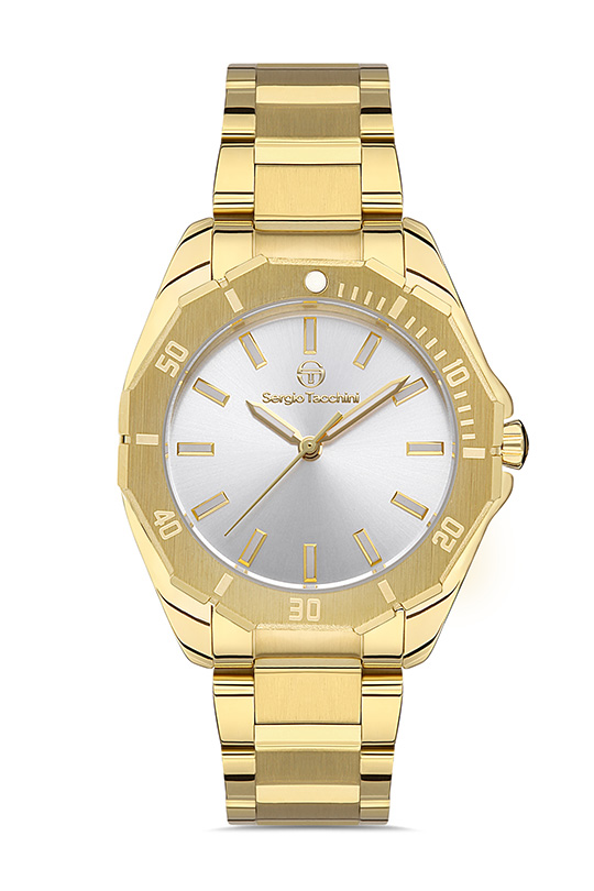ST.1.10370-3 Elegant Sergio Tacchini Women's Watch Stainless Steel Band