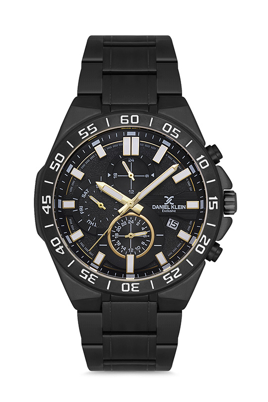 Daniel Klein Men's Gift Set stainless steel band - Exclusive (DK.1.12733-4)