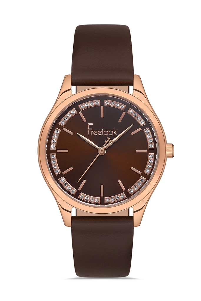 FL.1.10267 Elegant Freelook Paris Women's Watch Genuine Leather Band
