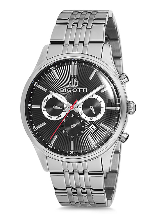 BGT0222 Elegant Bigotti Milano Men's Watch Stainless Steel Band