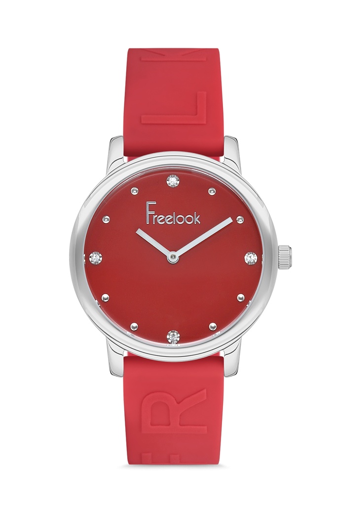 FL.1.10129 Elegant Freelook Paris Women's Watch Silicone Band