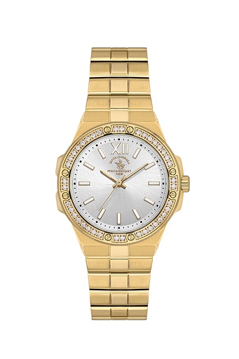 [SB.1.10575-2] SB.1.10575 Elegant Santa Barbara Polo Women's Watch Stainless Steel Band
