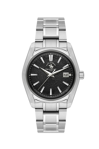 SB.3.10002 Elegant Santa Barbara Polo Men's Watch Stainless Steel Band