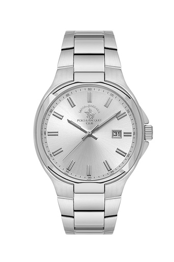 [SB.1.10544-1] SB.1.10544 Elegant Santa Barbara Polo Men's Watch Stainless Steel Band