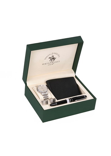 SB.1.10615 Elegant Santa Barbara Polo Men's Watch Stainless Steel Band