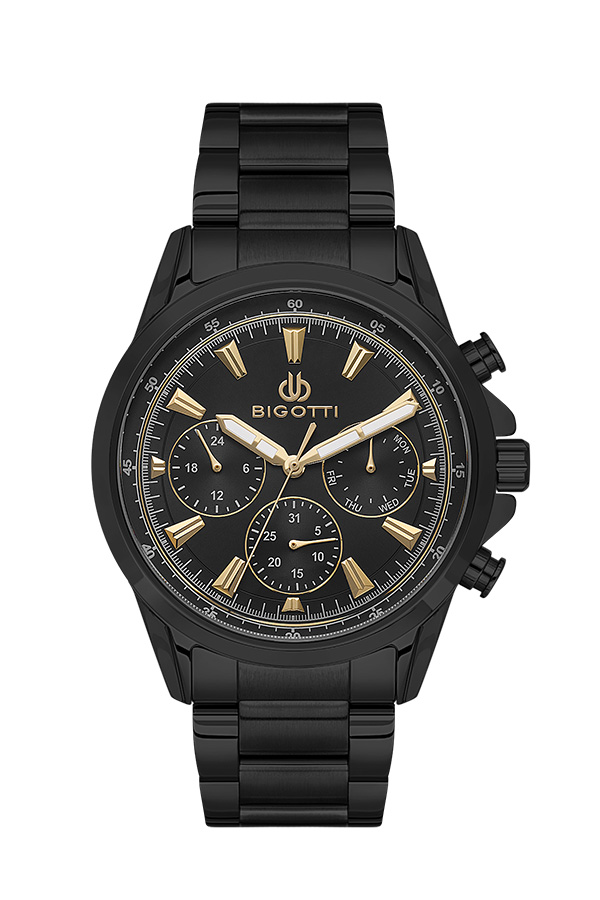 BG.1.10425 Elegant Bigotti Milano Men's Watch Stainless Steel Band