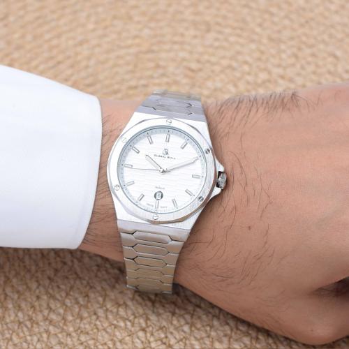 GR19185 Elegant Josal Royal Men's Watch Stainless Steel Band 