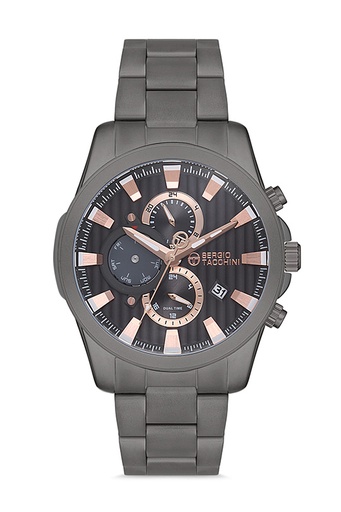 [ST.1.10119-4] ST.1.10119 Elegant Sergio Tacchini Men's Watch Stainless Steel Band