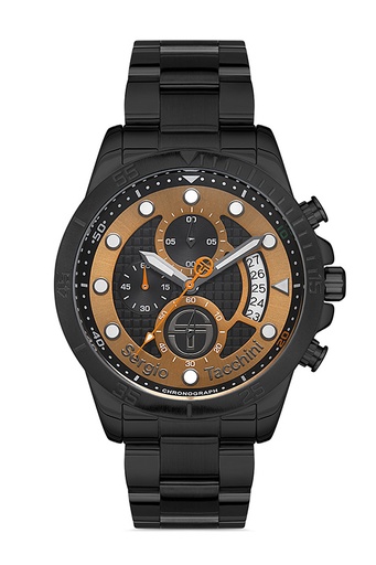[ST.1.10202-5] ST.1.10202 Elegant Sergio Tacchini Men's Watch Stainless Steel Band