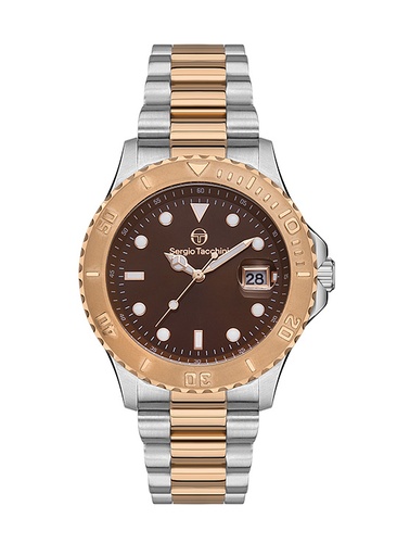 [ST.1.10347-5] ST.1.10347-5 Elegant Sergio Tacchini Men's Watch Stainless Steel Band