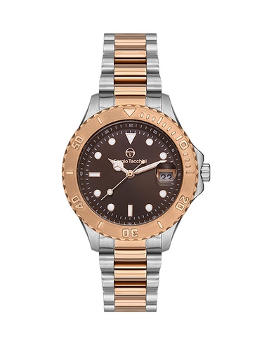 [ST.1.10348-5] ST.1.10348-5 Elegant Sergio Tacchini Women's Watch Silicone Band