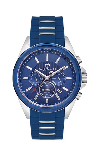 [ST.1.10353-2] ST.1.10353-2 Elegant Sergio Tacchini Men's Watch Silicone Band