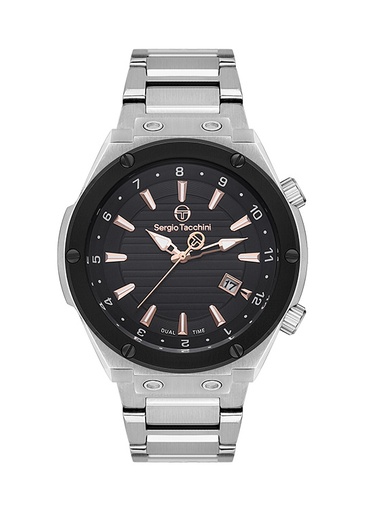 [ST.1.10374-4] ST.1.10374-4 Elegant Sergio Tacchini Men's Watch Stainless Steel Band