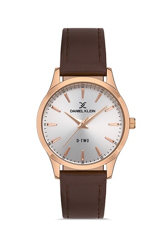 Daniel Klein Women's Watch genuine leather band - D Two (DK.1.13402)