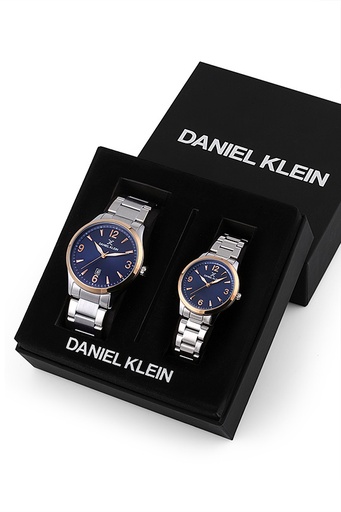 [DK.1.13403] Daniel Klein Pair Watch Set Watch stainless steel band -  (DK.1.13403-1)