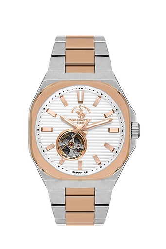 SB.1.10534 Elegant Santa Barbara Polo Men's Watch Stainless Steel Band