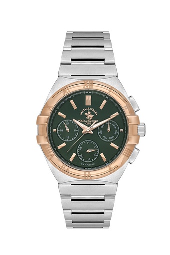 SB.1.10548 Elegant Santa Barbara Polo Men's Watch Stainless Steel Band