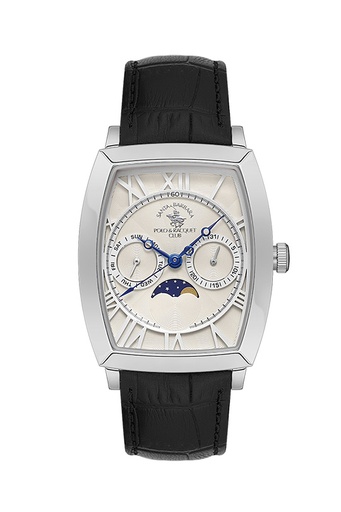 SB.1.10563 Elegant Santa Barbara Polo Men's Watch Genuine Leather Band